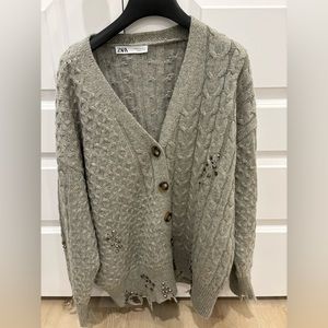 Zara Oversized Cardigan